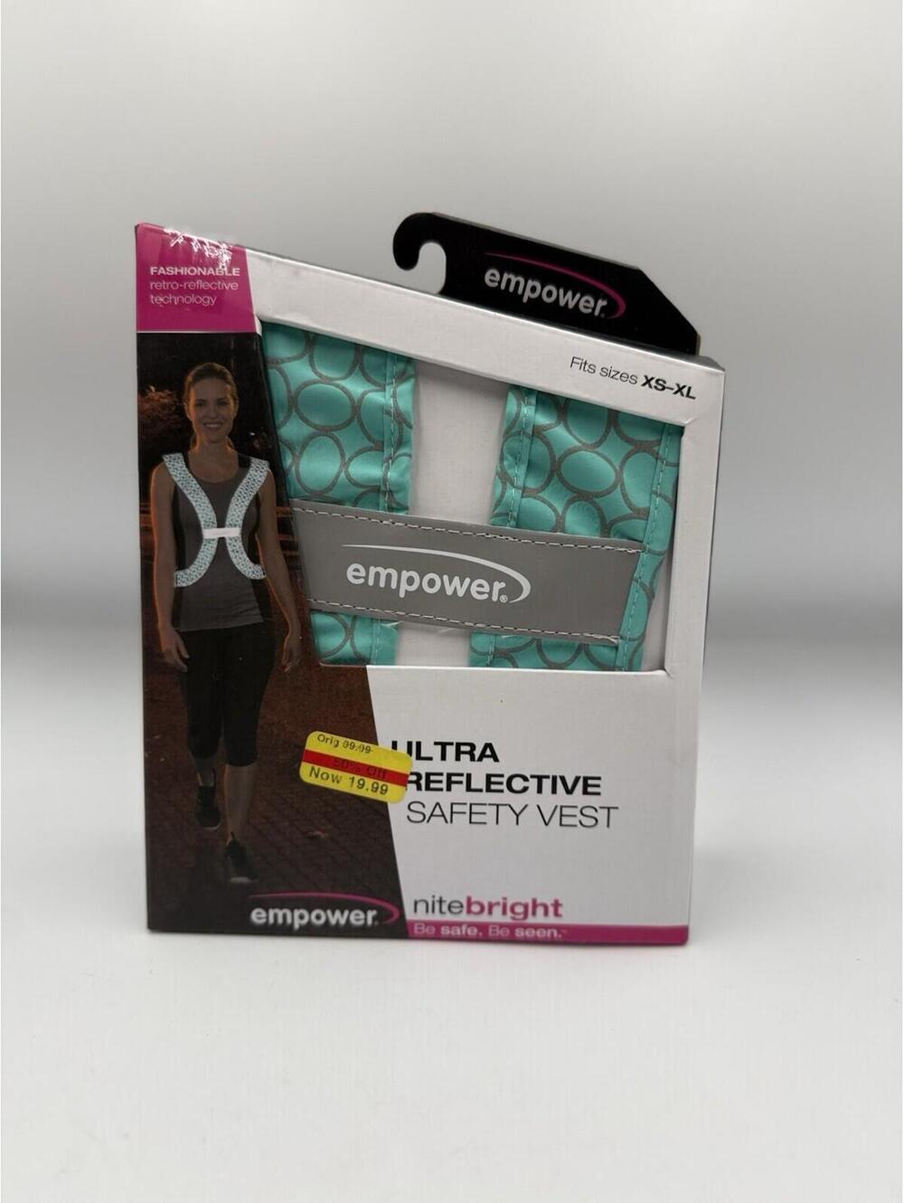 New Women's Empower Ultra Reflective Safety vest Stylish Nitebrite Fashionista